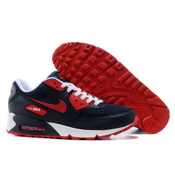 Nike Air Max 90 Mens Shoes Black Red Special Czech